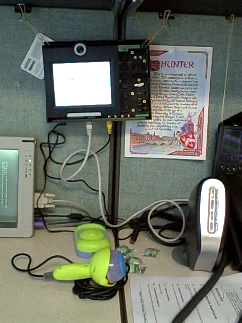 ACN Video Phone after teardown and reassembly