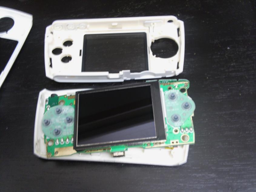 front lcd and buttons